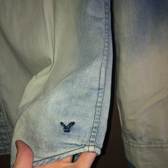 American Eagle Button Down Shirt - Picture 3 of 5